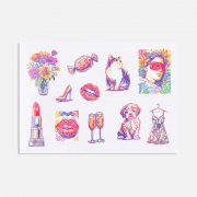 Стикерпак UV-DTF Thematic, 8 марта арт. 19072.02