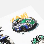 Стикерпак UV-DTF Thematic, 23 февраля арт. 19072.01