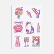 Стикерпак бумажный Thematic, 8 марта арт. 19071.02