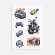 Стикерпак бумажный Thematic, 23 февраля арт. 19071.01