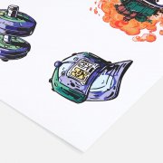 Стикерпак бумажный Thematic, 23 февраля арт. 19071.01