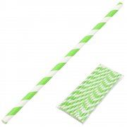 Набор цветных бумажных трубочек , размер 197*6 мм (50 шт) арт. E317