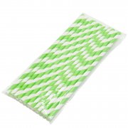 Набор цветных бумажных трубочек , размер 197*6 мм (50 шт) арт. E317