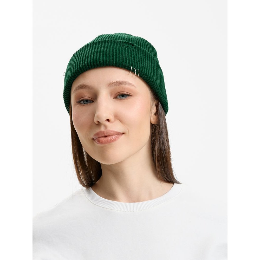 Шапка Ribelle, темно-зеленая (хвойная) арт. 19066.92 Шапка Ribelle, темно-зеленая (хвойная) арт. 19066.92