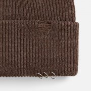 Шапка Ribelle, коричневый меланж