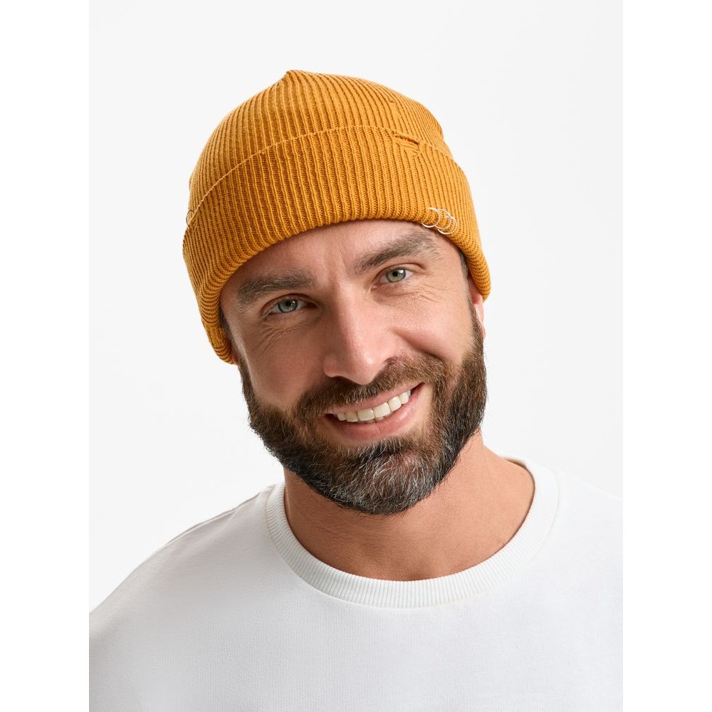 Шапка Ribelle, темно-желтая (горчичная) арт. 19066.23 Шапка Ribelle, темно-желтая (горчичная) арт. 19066.23
