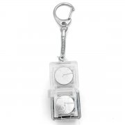 Брелок KeyDuo с LED подсветкой, чёрно-белый арт. 12040.01.02