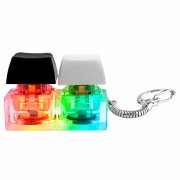 Брелок KeyDuo с LED подсветкой, чёрно-белый арт. 12040.01.02