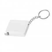 Брелок-рулетка Tape, белый-S арт. 12000.01-S