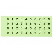 Парковочная визитка «Tempark» v.2 с люминесцентной подсветкой