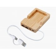 USB-хаб «Memo», 2*USB, 2*Type C