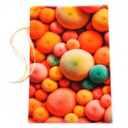 Мешочек подарочный Колорит (20*30см) с атласной ленточкой в боковом шве