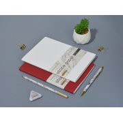 Тетрадь с каменной бумагой А5 «Carrara» арт. 7-40-1320.09