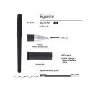 Ручка пластиковая гелевая «Egoiste Black» арт. 19-0133