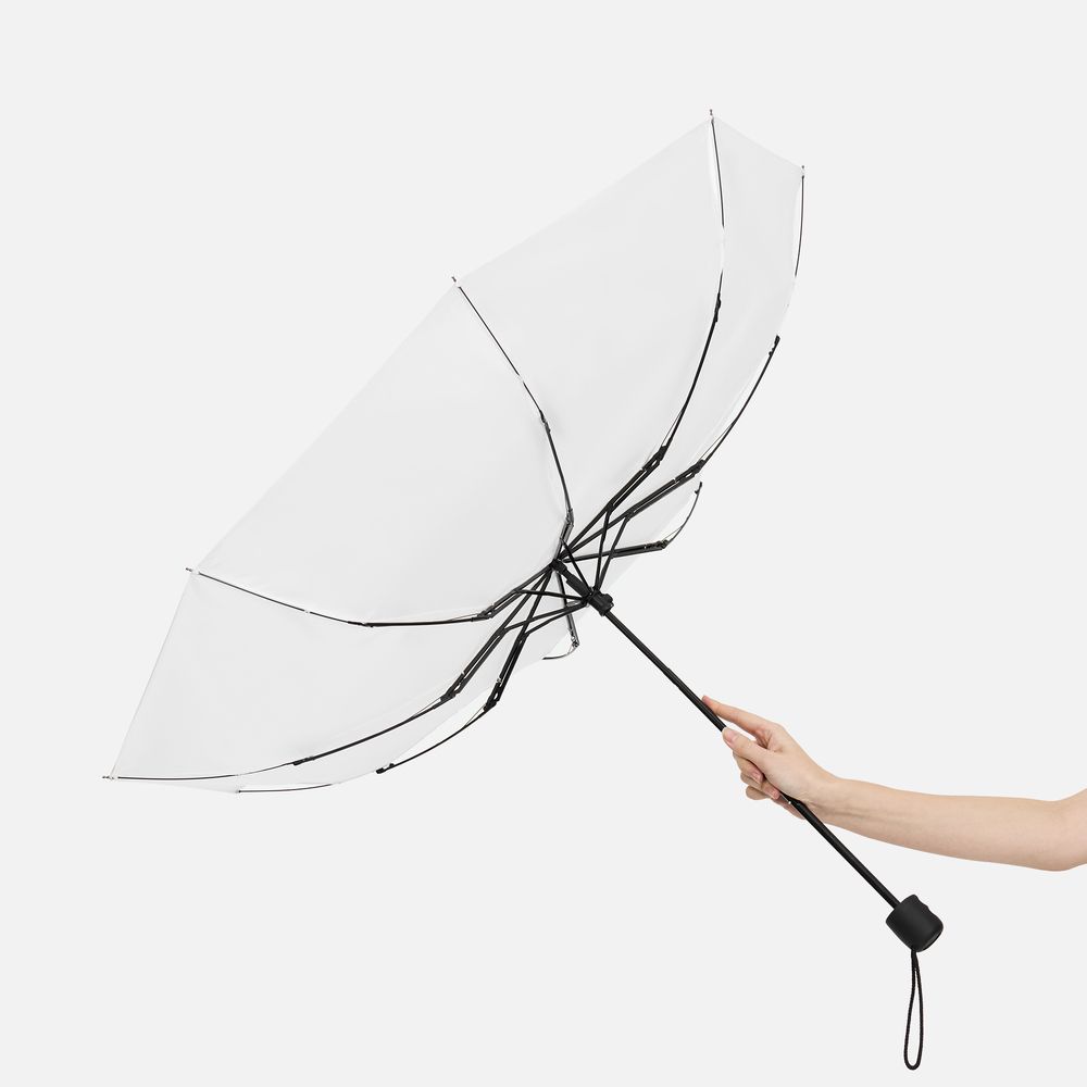 Зонт складной Basic, ver.2, белый арт. 21805.60 Зонт складной Basic, ver.2, белый арт. 21805.60