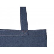 Джинсовая сумка-шоппер «Indigo» с широкими лямками арт. 612028