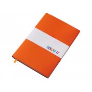 Блокнот в гибкой обложке А5 «C1» софт-тач арт. 1-787328clr