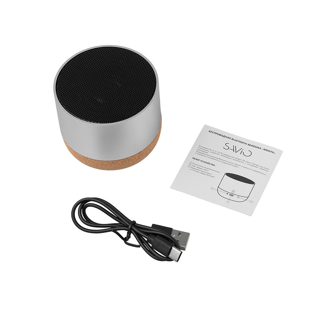 Беспроводная колонка «Montii», 3 Вт арт. 975680 Беспроводная колонка «Montii», 3 Вт арт. 975680