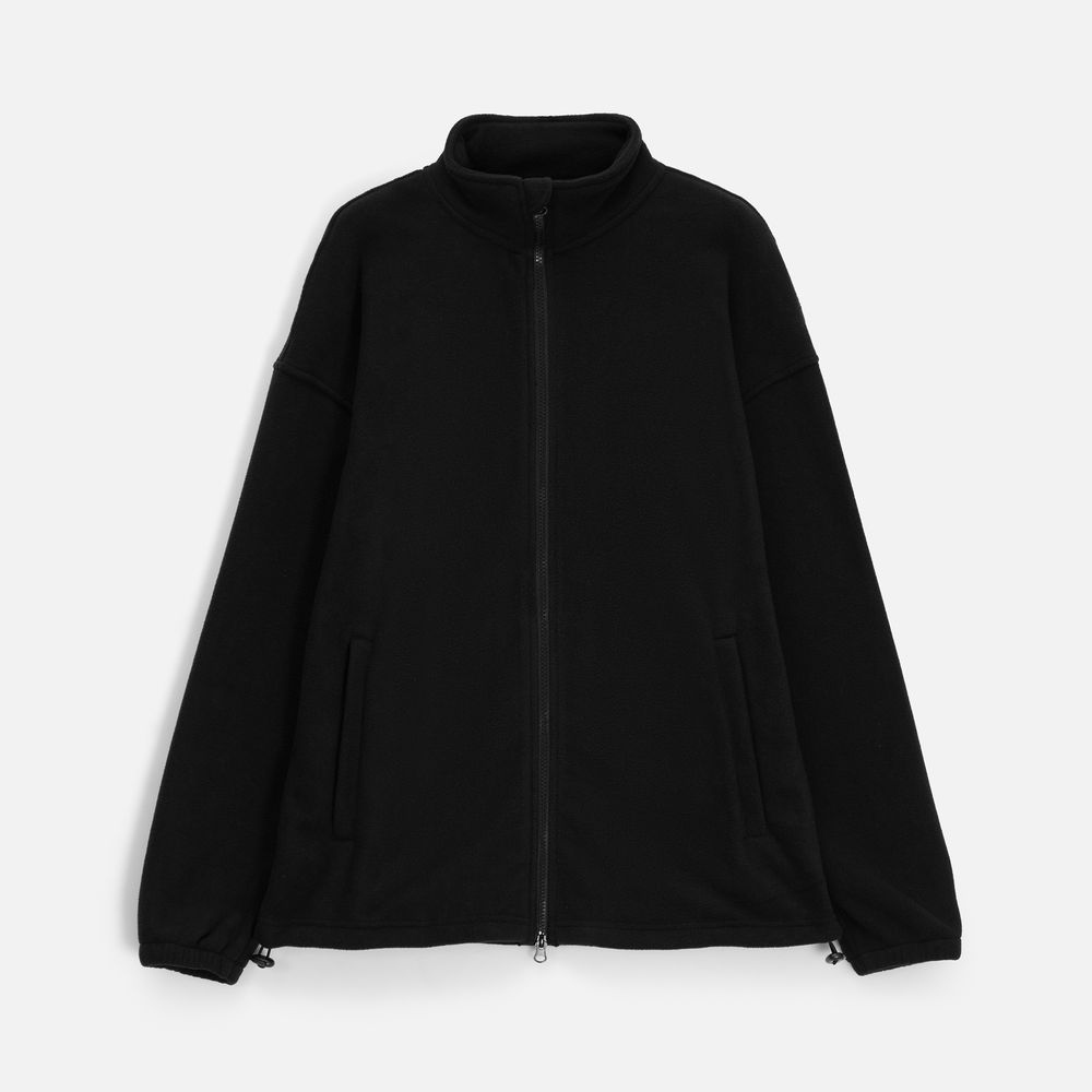 Куртка флисовая унисекс Nebo, черная арт. 20444.30 Куртка флисовая унисекс Nebo, черная арт. 20444.30