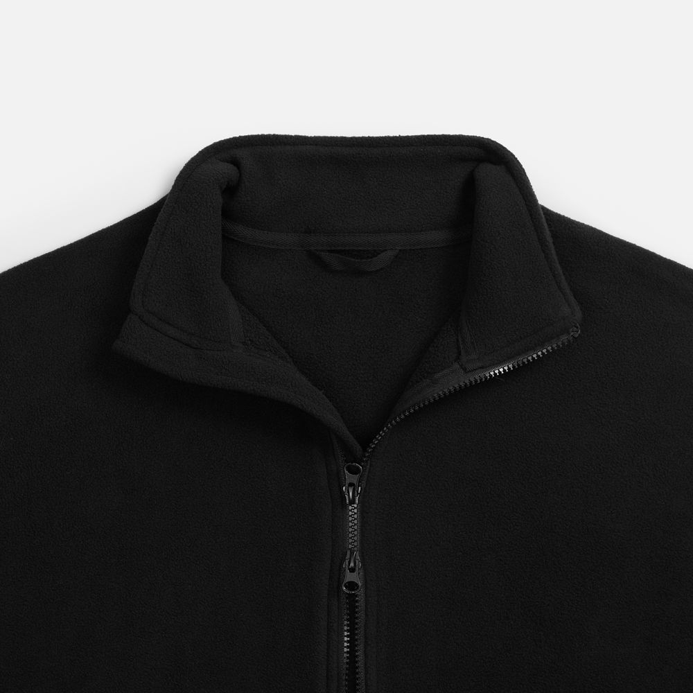 Куртка флисовая унисекс Nebo, черная арт. 20444.30 Куртка флисовая унисекс Nebo, черная арт. 20444.30