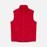 Жилет флисовый унисекс Ben Mac, красный