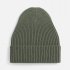 Шапка Catch Match без помпона, зеленая (полынь)