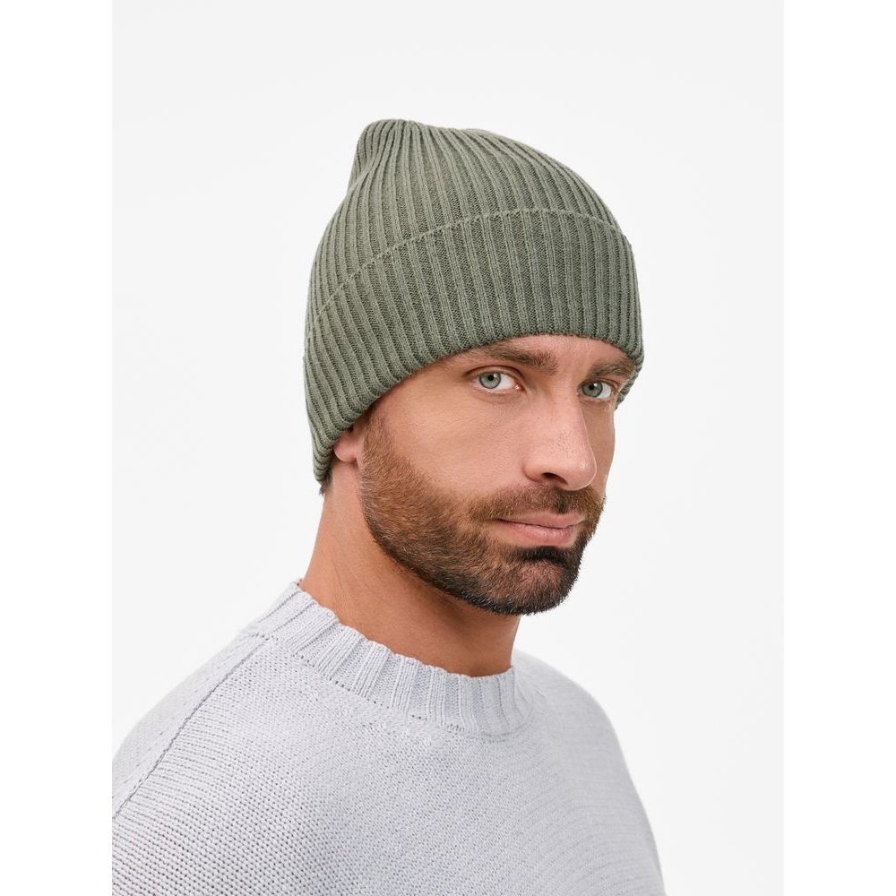 Шапка Catch Match без помпона, зеленая (полынь) арт. 20385.93 Шапка Catch Match без помпона, зеленая (полынь) арт. 20385.93