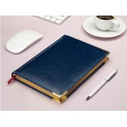 Ежедневник датированный А5 «Sidney Nebraska» на 2026 год, с золотым срезом и уголками арт. 3-125.14.26