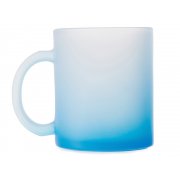 Стеклянная матовая кружка с градиентом для сублимации «Омбре» арт. 852054