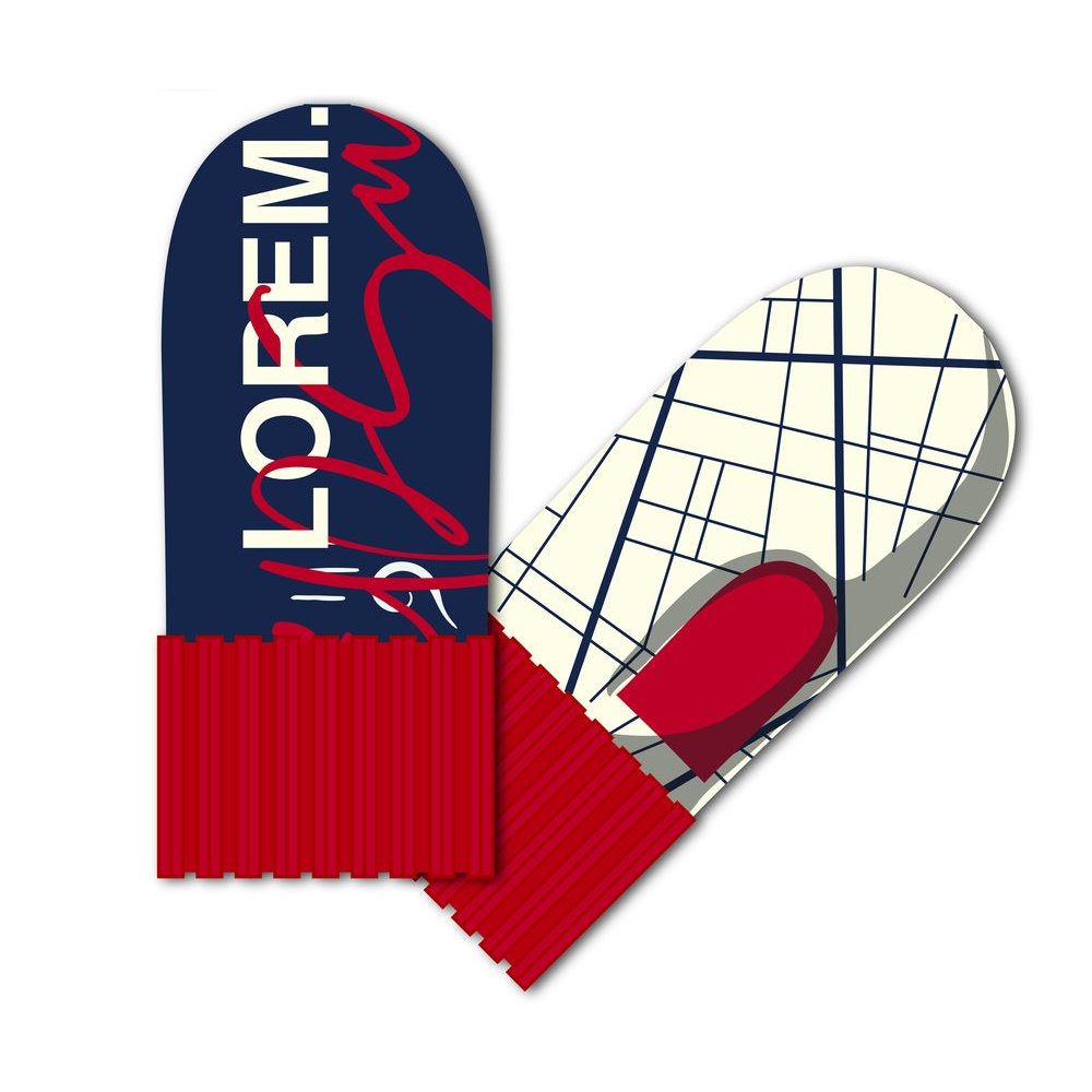 Варежки на заказ Joyful Grand, акрил арт. 19655.01 Варежки на заказ Joyful Grand, акрил арт. 19655.01