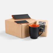 Набор Multimo Tea, черный с оранжевым арт. 23421.32