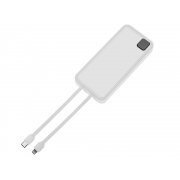 Внешний аккумулятор со встроенными кабелями «Фрэйм Про», быстрая зарядка, 20000мач арт. 590172.06