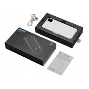 Внешний аккумулятор со встроенными кабелями «Фрэйм Про», быстрая зарядка, 20000мач арт. 590172.06