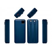 Внешний аккумулятор со встроенными кабелями «Фрэйм Про», быстрая зарядка, 20000мач арт. 590172.72