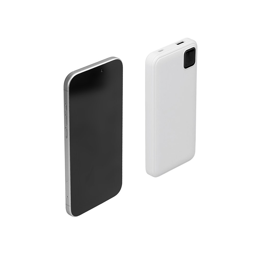 Внешний аккумулятор со встроенными кабелями «Фрэйм», 10000мач арт. 590170.06 Внешний аккумулятор со встроенными кабелями «Фрэйм», 10000мач арт. 590170.06