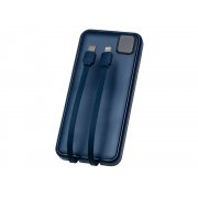 Внешний аккумулятор со встроенными кабелями «Фрэйм», 10000мач арт. 590170.72 Внешний аккумулятор со встроенными кабелями «Фрэйм», 10000мач арт. 590170.72