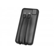 Внешний аккумулятор со встроенными кабелями «Фрэйм», 10000мач арт. 590170.07 Внешний аккумулятор со встроенными кабелями «Фрэйм», 10000мач арт. 590170.07