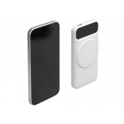 Магнитный беспроводной внешний аккумулятор со встроенными кабелями «Мэни», 10000 мАч