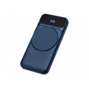 Магнитный беспроводной внешний аккумулятор со встроенными кабелями «Мэни», 10000 мАч