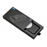 Магнитный беспроводной внешний аккумулятор со встроенными кабелями «Мэни», 10000 мАч