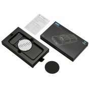 Магнитный беспроводной внешний аккумулятор со встроенными кабелями «Мэни», 10000 мАч