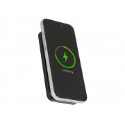 Магнитный беспроводной внешний аккумулятор со встроенными кабелями «Мэни», 10000 мАч