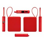 Внешний аккумулятор со встроенным кабелем USB-C «Дэнси», 5000 мАч арт. 590160.01 Внешний аккумулятор со встроенным кабелем USB-C «Дэнси», 5000 мАч арт. 590160.01