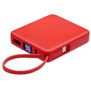 Внешний аккумулятор со встроенным кабелем USB-C «Дэнси», 5000 мАч арт. 590160.01 Внешний аккумулятор со встроенным кабелем USB-C «Дэнси», 5000 мАч арт. 590160.01