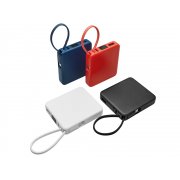 Внешний аккумулятор со встроенным кабелем USB-C «Дэнси», 5000 мАч арт. 590160.72 Внешний аккумулятор со встроенным кабелем USB-C «Дэнси», 5000 мАч арт. 590160.72