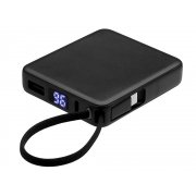 Внешний аккумулятор со встроенным кабелем USB-C «Дэнси», 5000 мАч арт. 590160.07 Внешний аккумулятор со встроенным кабелем USB-C «Дэнси», 5000 мАч арт. 590160.07