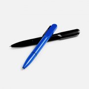 Ручка шариковая Lucenti с подсветкой логотипа, синяя арт. 22205.40