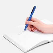 Ручка шариковая Lucenti с подсветкой логотипа, синяя арт. 22205.40