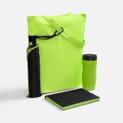 Набор Flexpen Black Walk, черный с зеленым арт. 23096.39