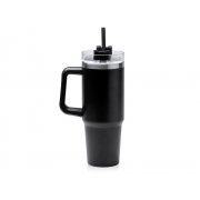 Термокружка «Крэнстон» с трубочкой и поворотной крышкой, 850 мл арт. TZ1709S102
